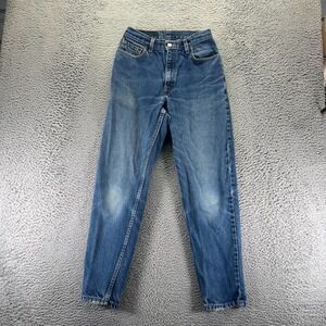 Vintage Levi's 550 Jeans Women M Blue Cotton Denim Tapered Workwear Faded Travel